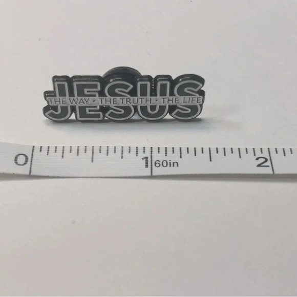 FREE w/ Purchase - Jesus The Way • The Truth  • The Life Pin ❤️‍🔥 - Picture 3 of 5